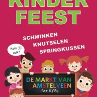 Kinder Feest op de markt van Amstelveen